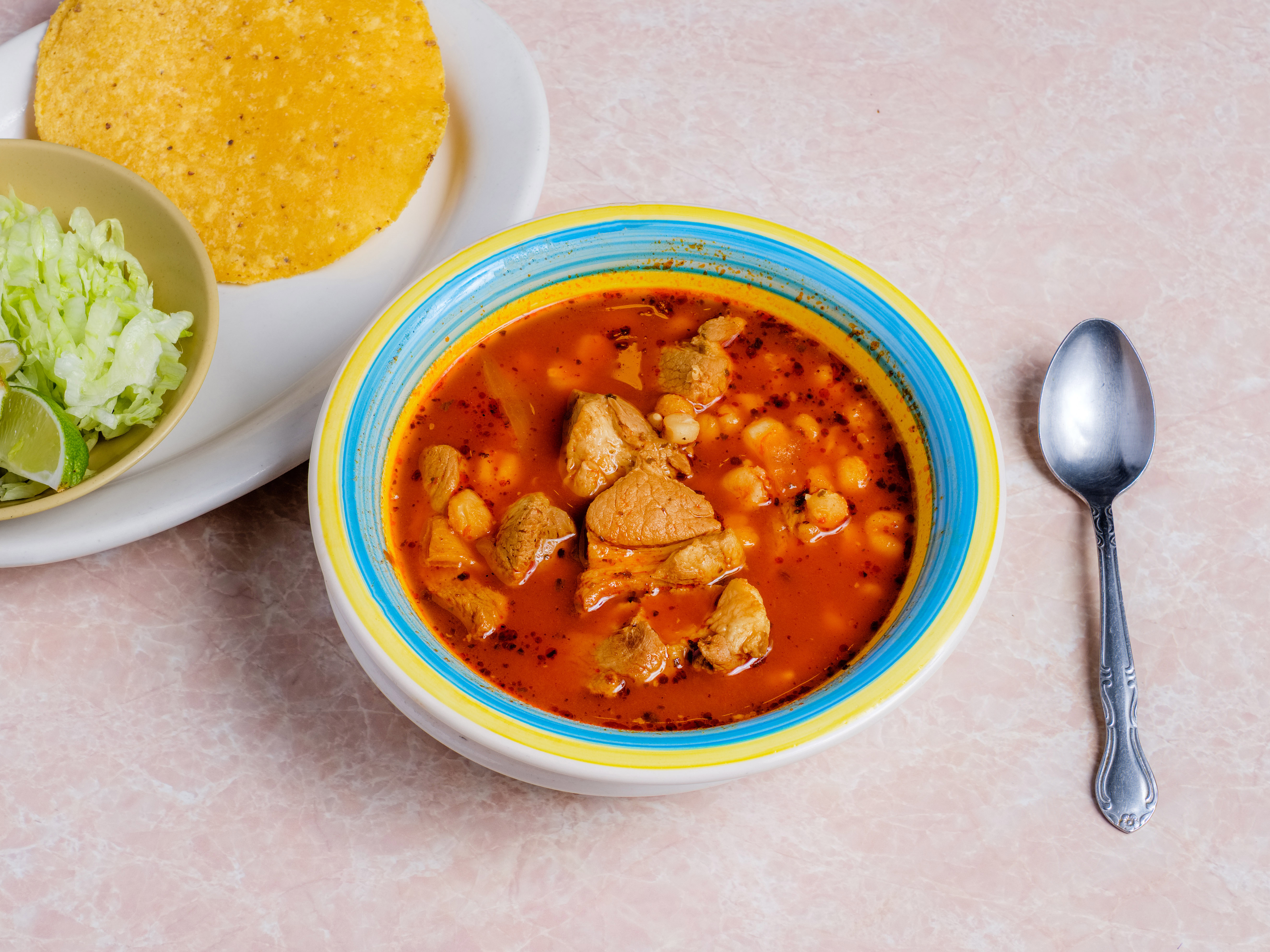 Order Pozole food online from El chicano store, Lafayette on bringmethat.com