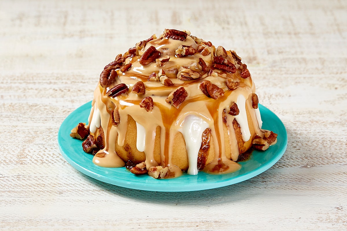 Order Caramel PecanBon® food online from Cinnabon store, North Olmsted on bringmethat.com