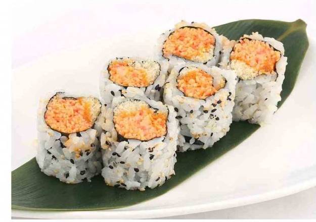 Order Spicy Crabmeat Roll food online from Fuji Japanese Restaurant store, Greensboro on bringmethat.com