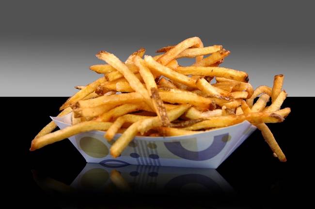 Order Large Fry (w/ 2 Fry Sauce) food online from Tonyburgers store, Salt Lake City on bringmethat.com