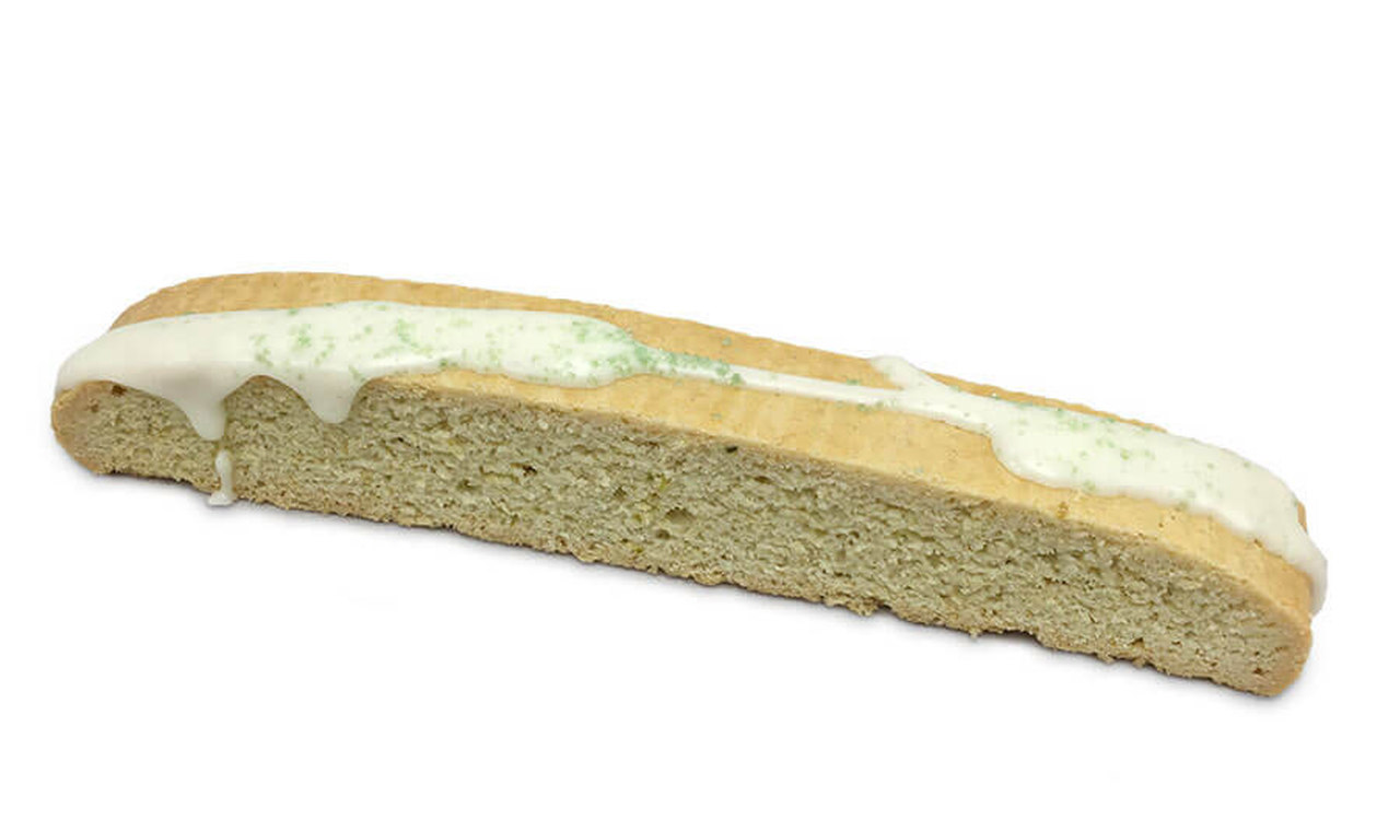 Order Key Lime Biscotti food online from Anita Biscottis store, Sinking Spring on bringmethat.com