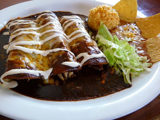 Order Mole Enchiladas food online from Orale!! Tacos!! store, Astoria on bringmethat.com