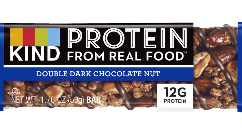 Order Kind Protein Bar, Double Dark Chocolate Nut food online from Shell Rock Spring store, Bel Air on bringmethat.com