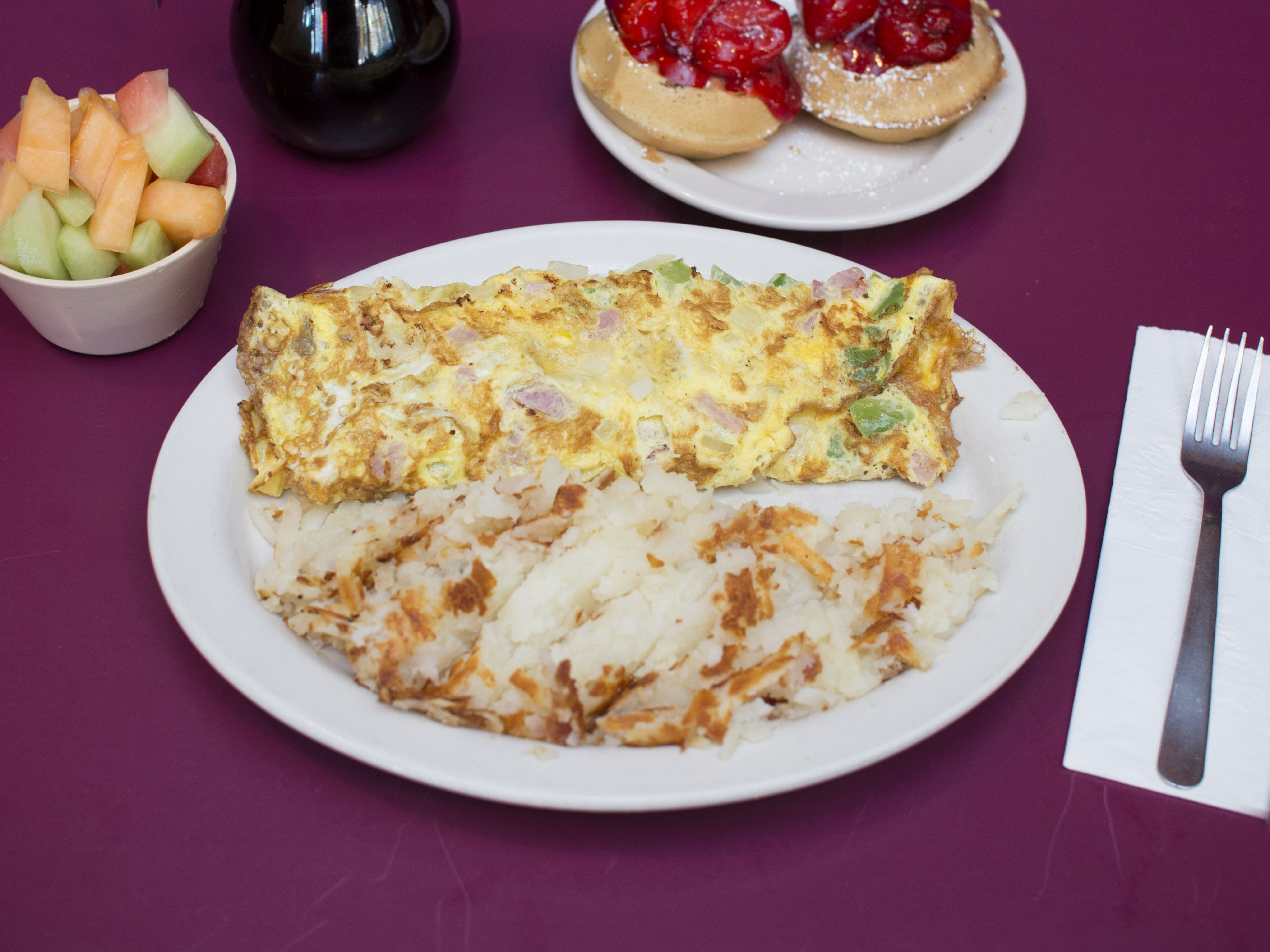 Order Denver Omelette  food online from Lucky Grill store, Chicago on bringmethat.com