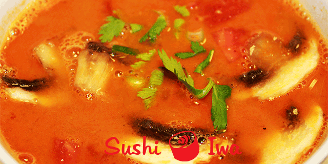 Order THAI TOM YUM CHICKEN food online from Sushi Iwa store, Clayton on bringmethat.com