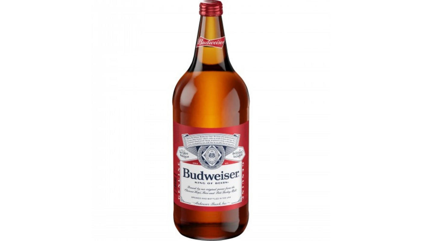 Order Budweiser 40oz Bottle food online from Circus Liquor store, Los Angeles on bringmethat.com