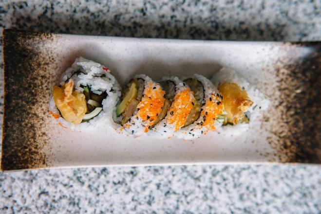 Order Shrimp Tempura Roll food online from Tsunami Japanese Restaurant store, North Charleston on bringmethat.com