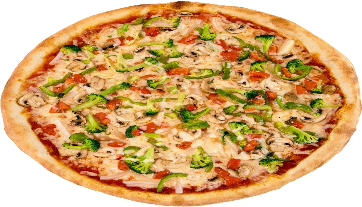 Order The Veggie Pizza food online from Golden Pizza & Subs store, Greensboro on bringmethat.com