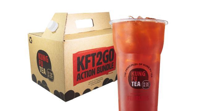 Order KFT2GO KF Black Tea food online from Kung Fu Tea store, Gaithersburg on bringmethat.com