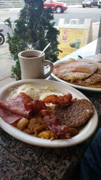 Order Lumberjack Breakfast Platter food online from Cafe via espresso store, Astoria on bringmethat.com