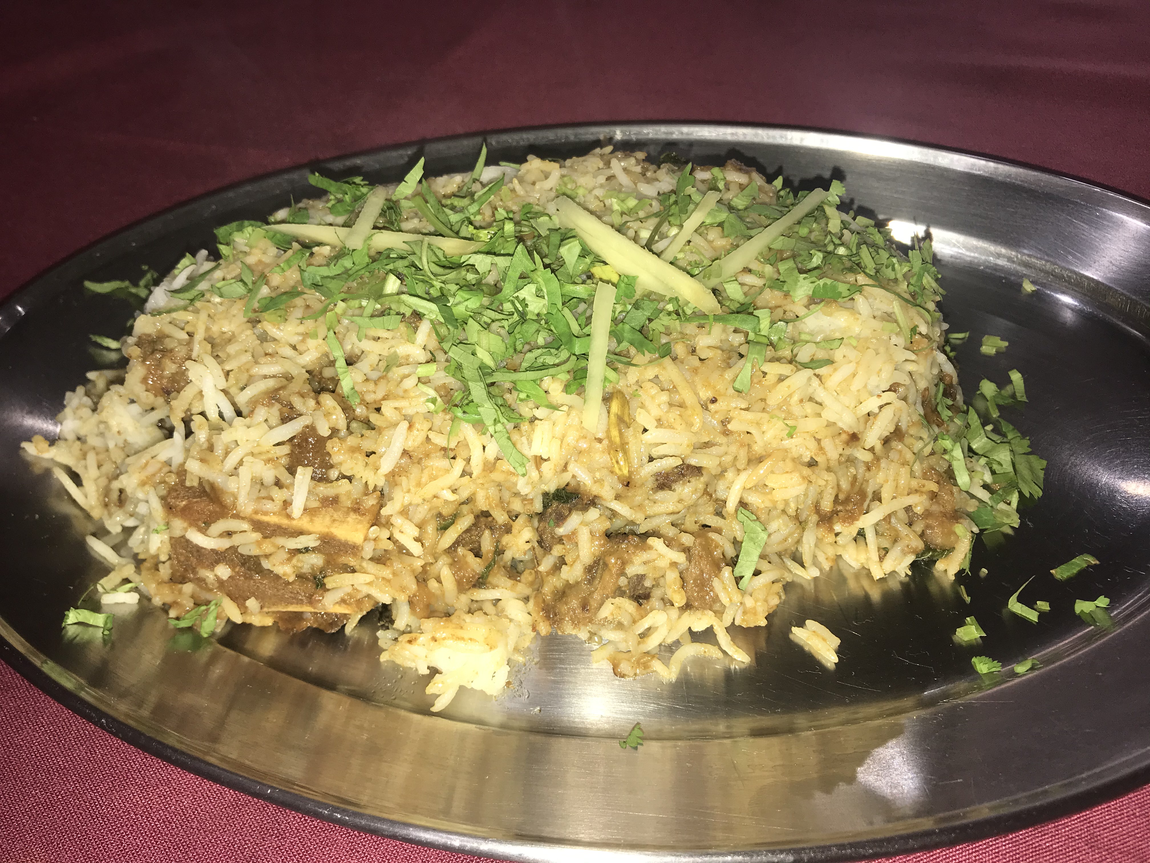 Order Goat Biriyani food online from Darbar Restaurant store, Baltimore on bringmethat.com