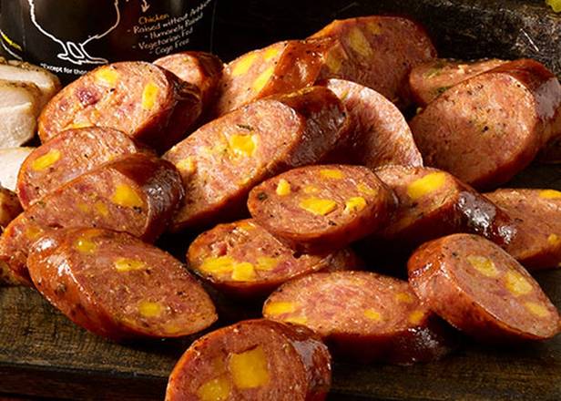 Order Jalapeno Cheddar Kielbasa food online from Dickey's Barbecue Pit store, Sonora on bringmethat.com