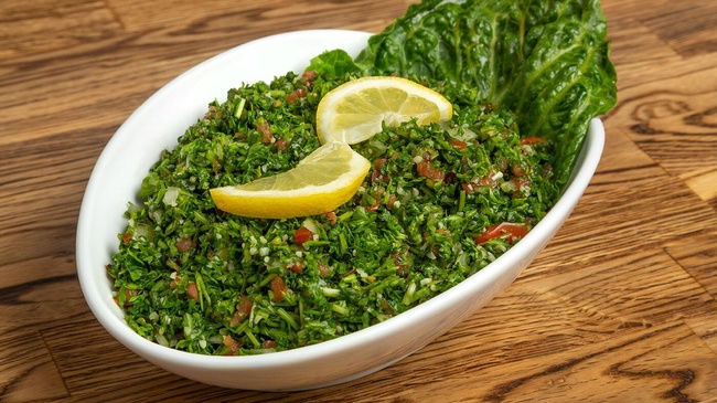 Order Tabbouleh Salad food online from Crave Kabob store, Chicago on bringmethat.com