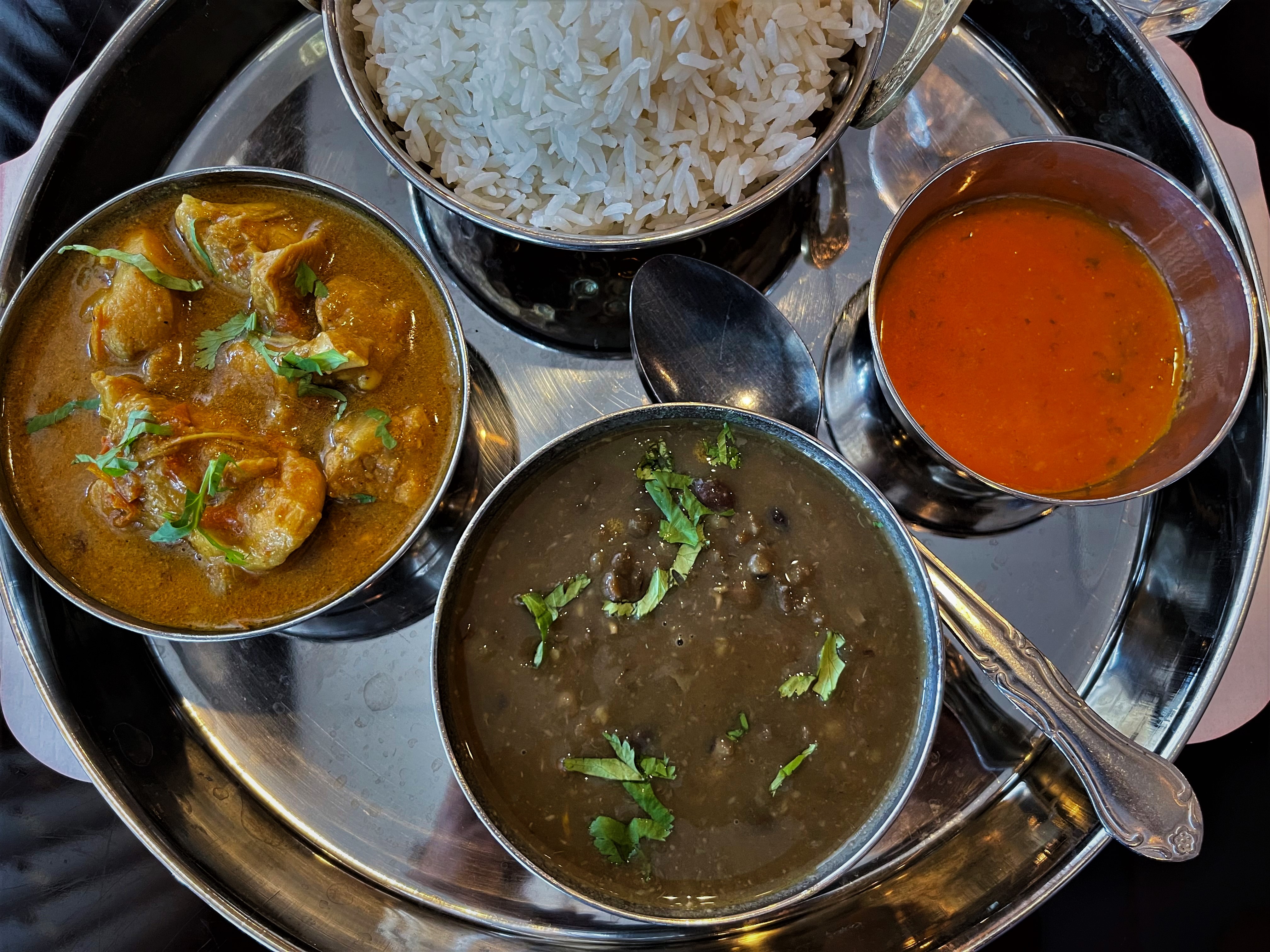 Order Nepali Thali (Non-vegetarian) food online from Royal Garden store, Glendale on bringmethat.com