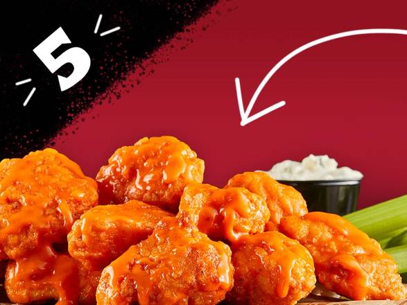 Order 5 Piece Boneless Wings food online from Wing Nut store, Youngstown on bringmethat.com