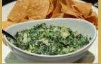 Order Spinach con Queso Dip food online from Sweet Soul Bistro store, Detroit on bringmethat.com