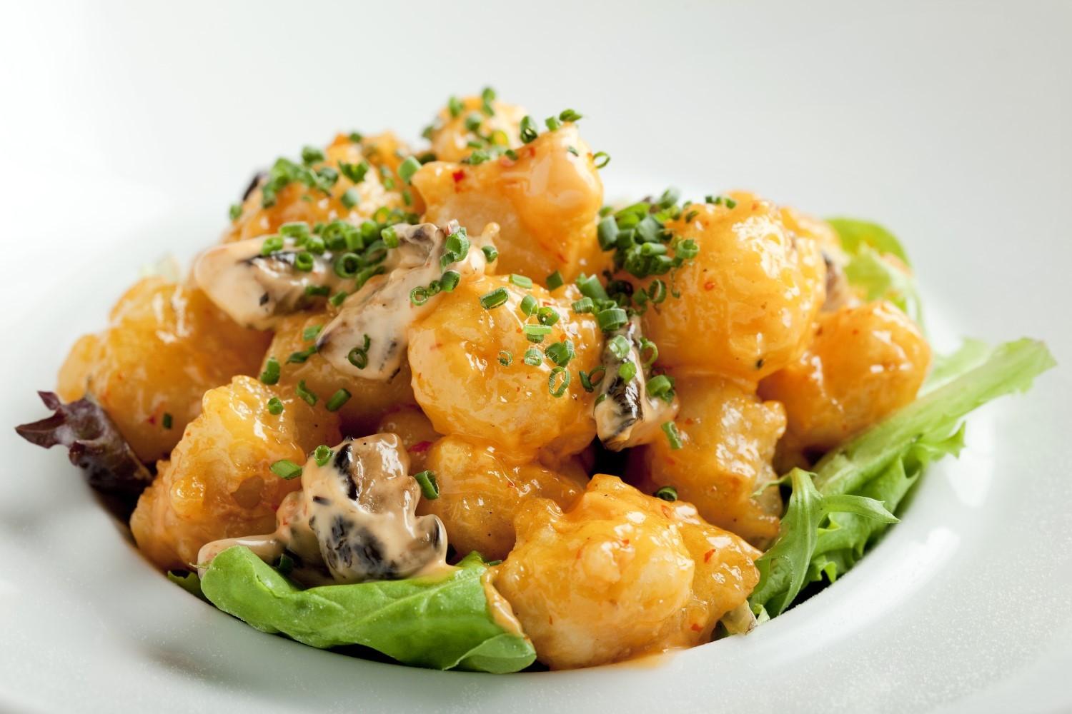 Order Rock Shrimp food online from Ginza Japanese Cuisine store, Wethersfield on bringmethat.com