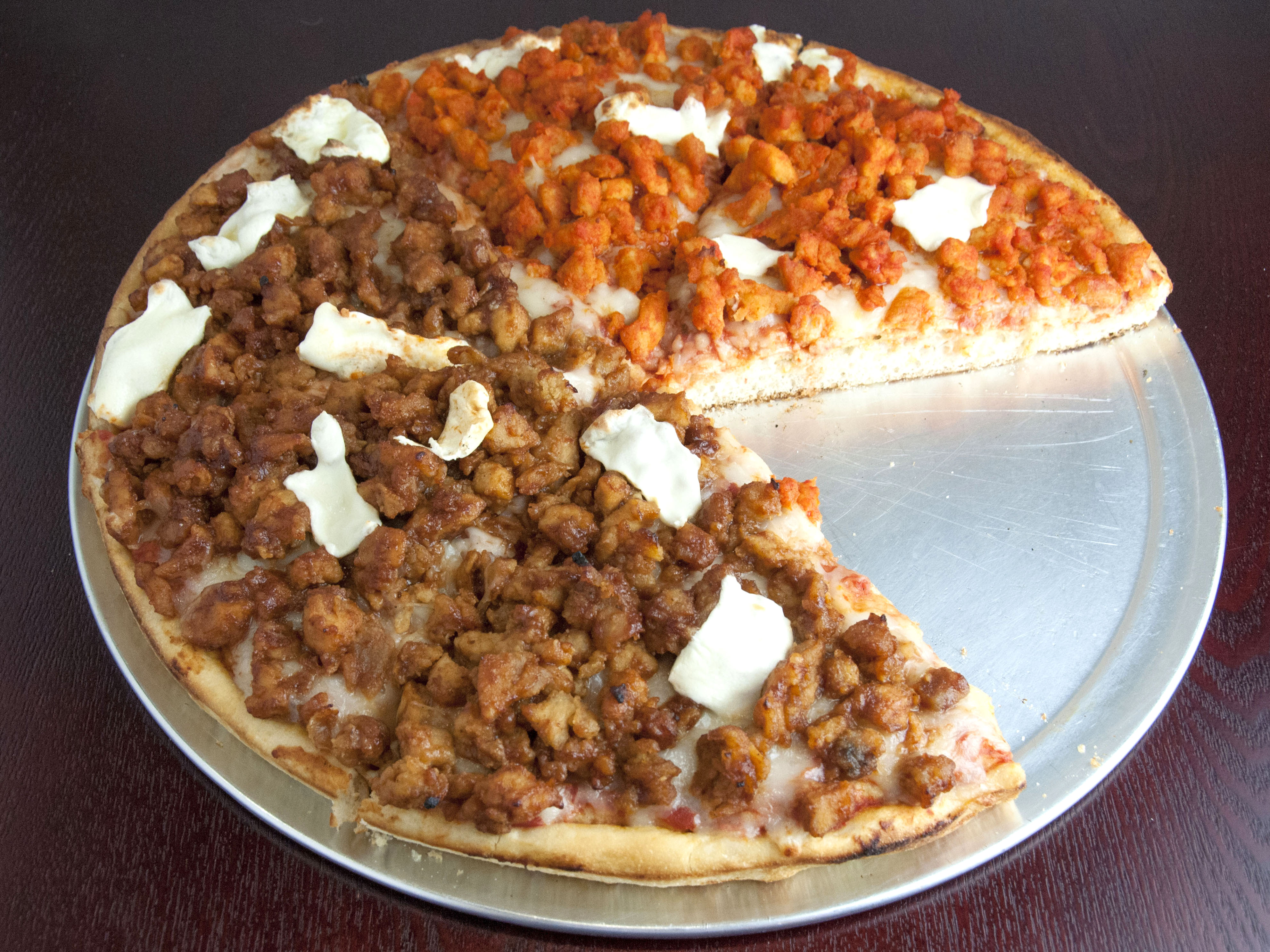 Order BBQ Chicken Pizza food online from Pizza Stop store, New York on bringmethat.com