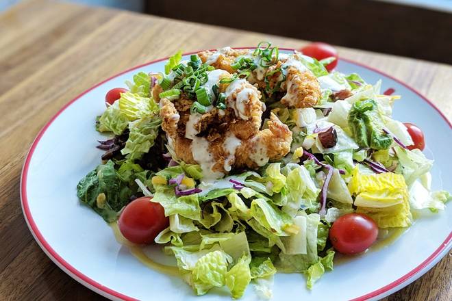 Order Spicy Fried Chicken Salad food online from Founding Farmers store, Hunter Mill on bringmethat.com