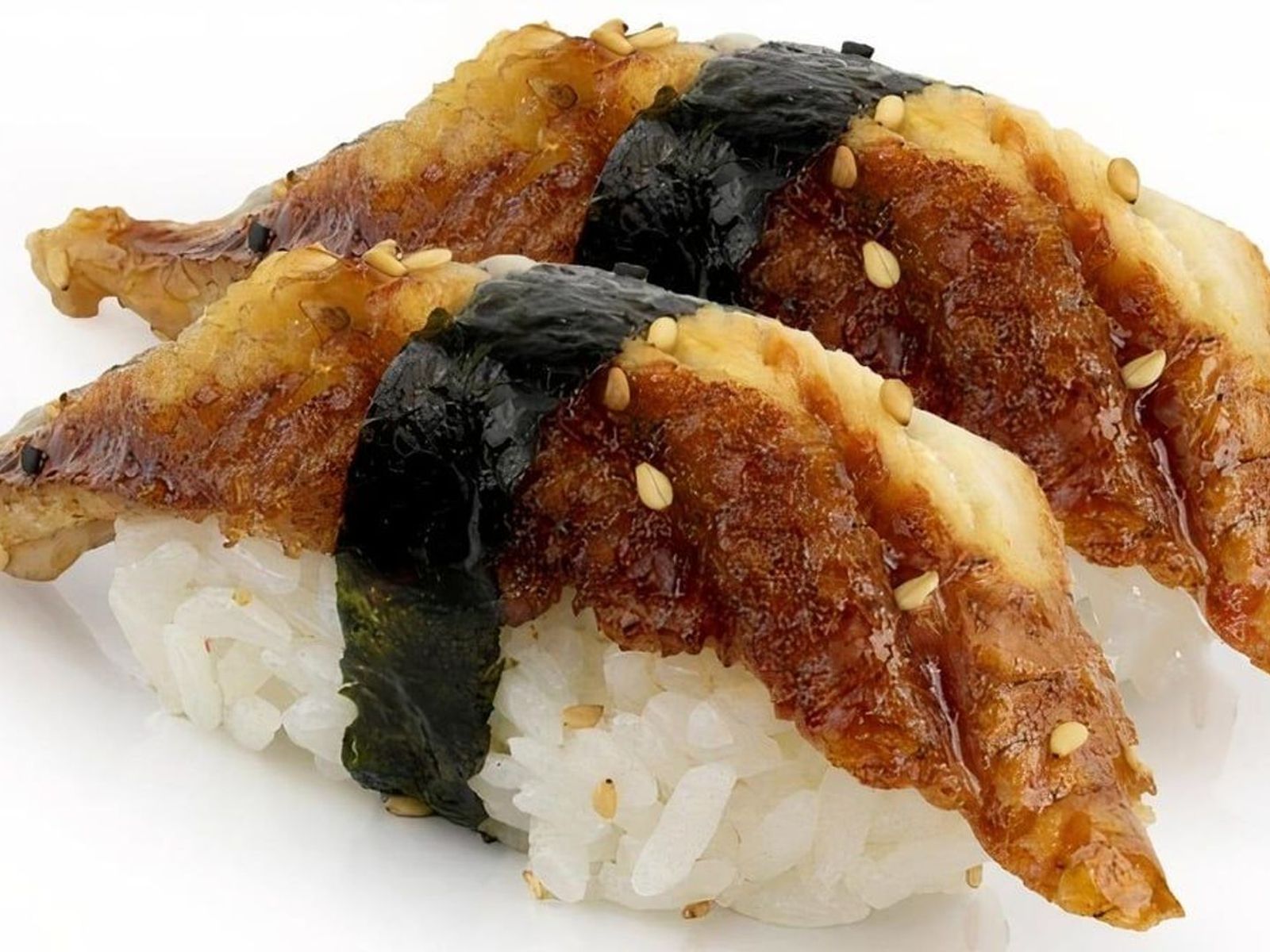 Order Eel Nigiri /Unagi food online from Momiji Sushi Restaurant store, Salem on bringmethat.com