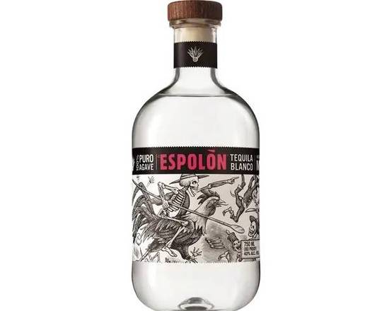 Order Espolon Blanco, 1.75ml tequila (40.0% ABV) food online from VALU DISCOUNT LIQUOR #1 store, Houston on bringmethat.com