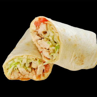 Order Grilled Chicken Burrito food online from Francos Pizza & More store, Kenmore on bringmethat.com