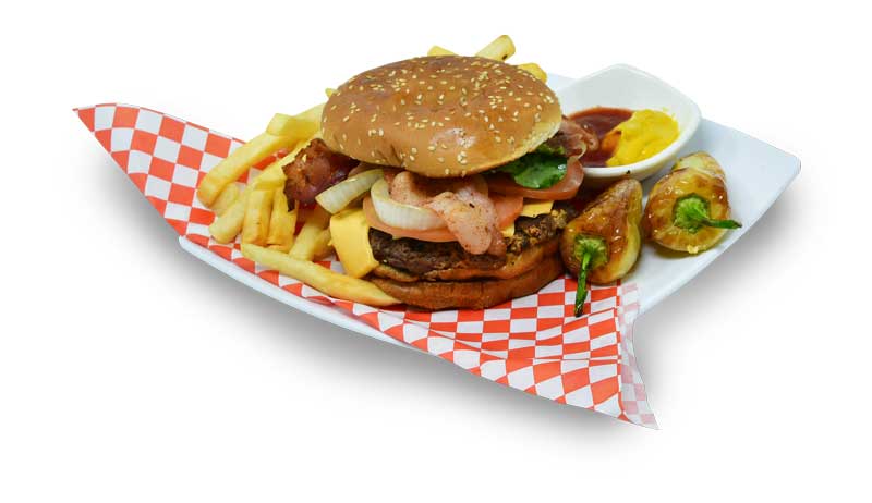 Order Mexican burger combo  food online from Marlin Restaurant store, Artesia on bringmethat.com