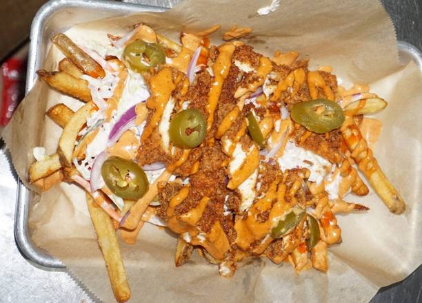 Order Buffalo Chicken Fries food online from Sal’s Burgers store, San Mateo on bringmethat.com