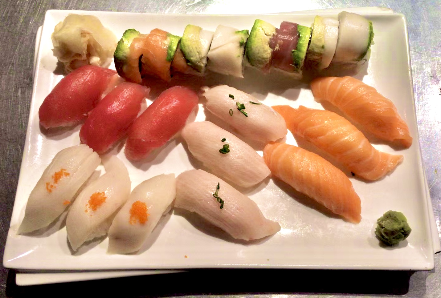 Order 55. Chef's Sushi Special food online from Thai Lemongrass & Sakura Sushi store, New York on bringmethat.com