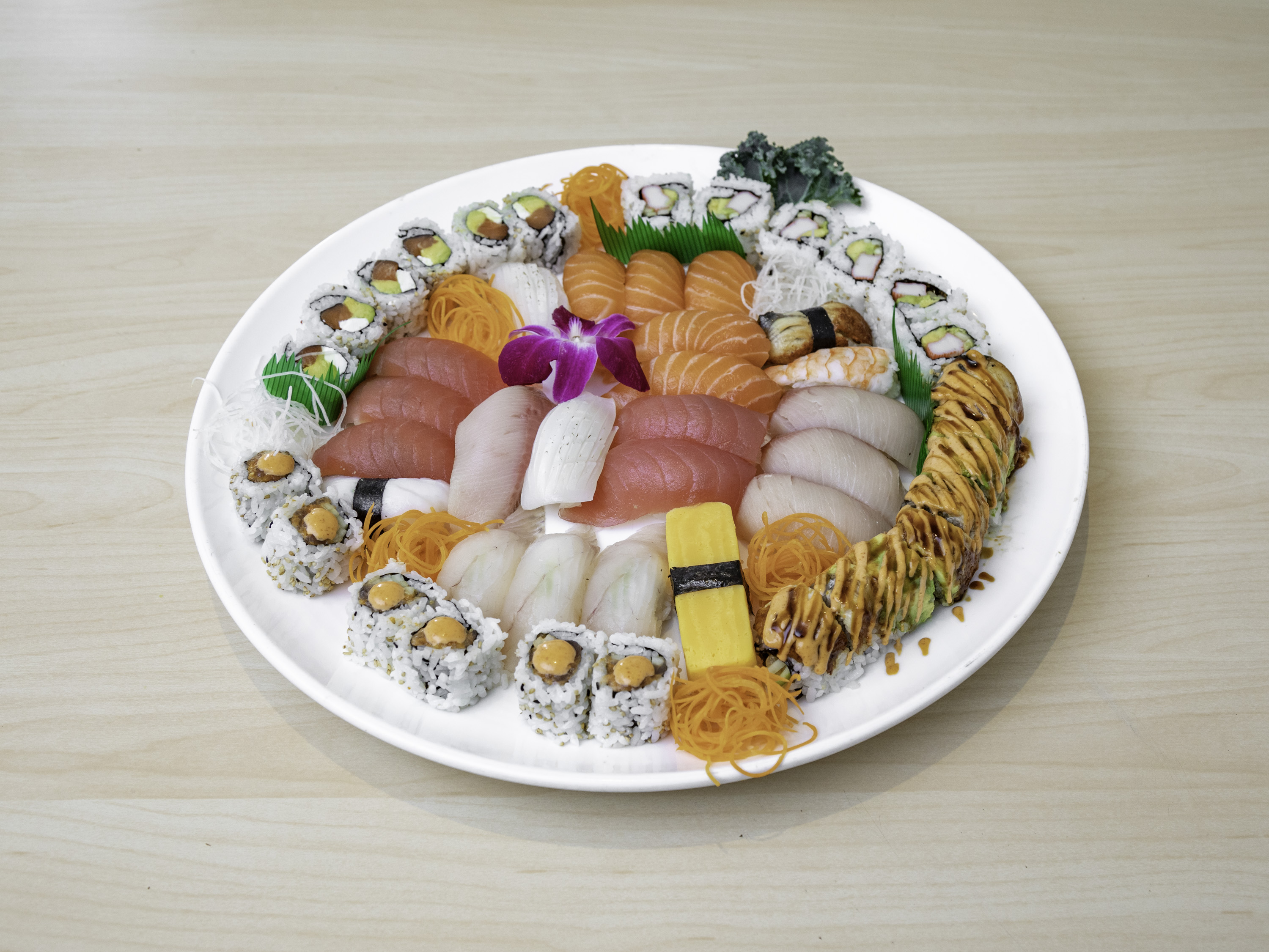 Order Party Platter - Regular  food online from Shiroi Sushi store, Glenview on bringmethat.com