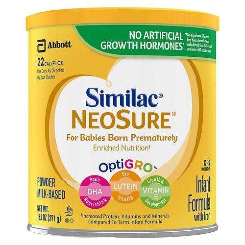 Order Similac NeoSure Infant Formula with Iron 13.1 oz - 13.1 oz food online from Walgreens store, Bryant on bringmethat.com