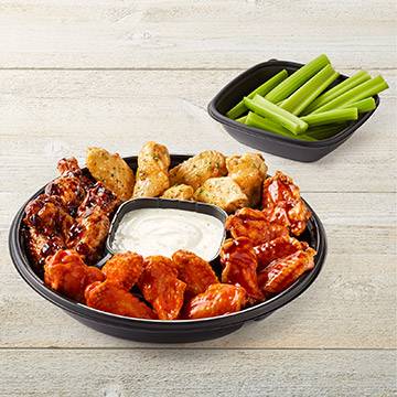 Order Traditional Wings Platter - Small food online from TGI Fridays store, Greenville on bringmethat.com