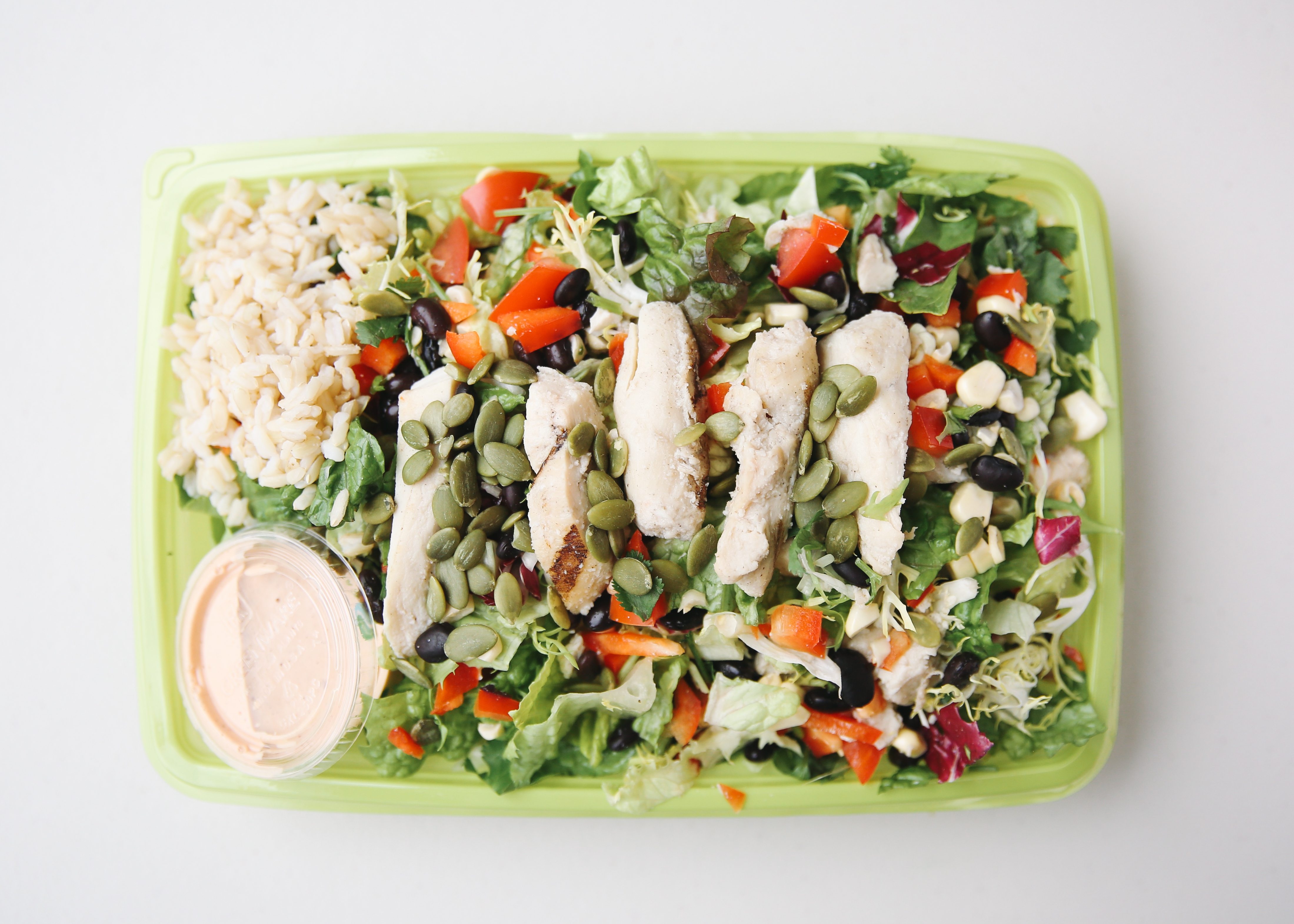 Order Southwest Chicken Chipotle Salad food online from Mrs. Winston store, Santa Monica on bringmethat.com