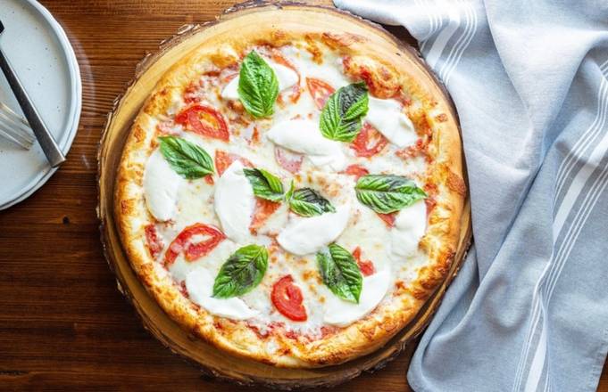 Order L Margherita food online from Vincenza Pizzeria store, Johns Creek on bringmethat.com