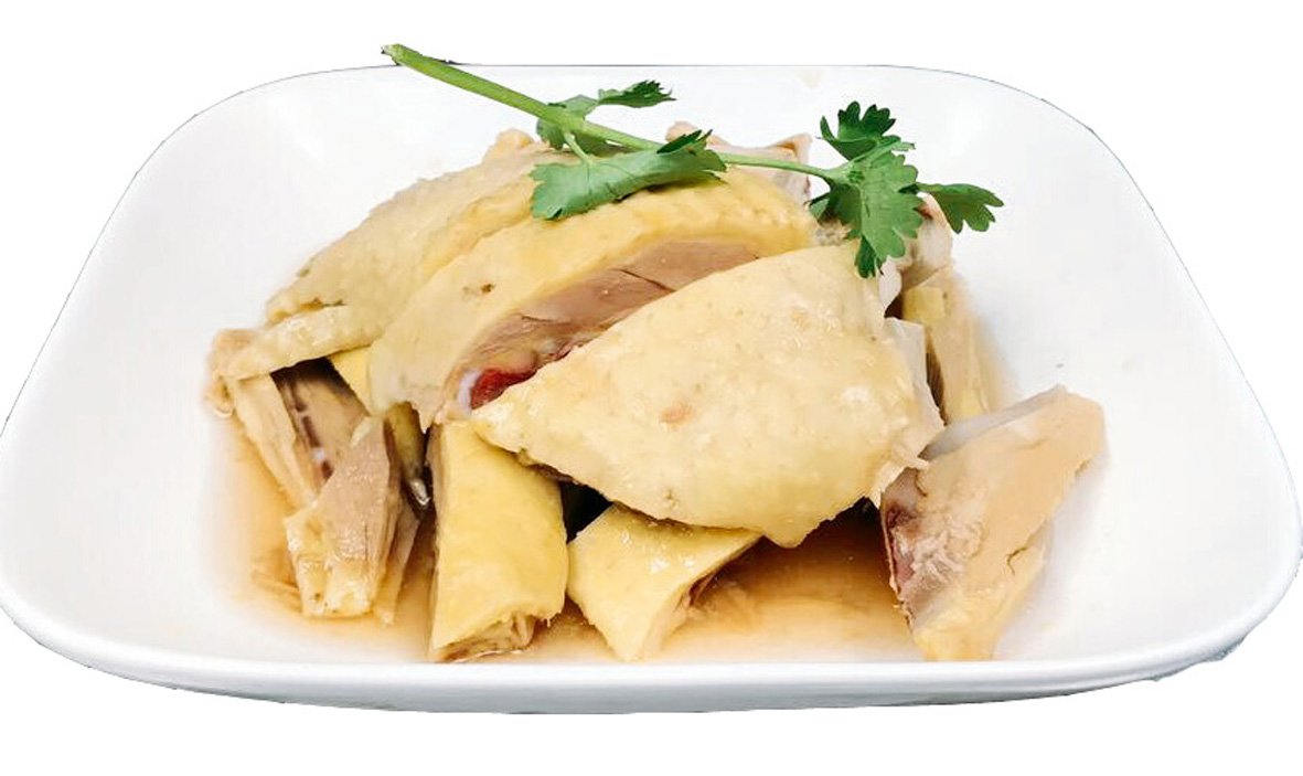 Order A12. Chilled Chicken in Wine Sauce紹興醉雞 food online from Gourmet China House store, Boston on bringmethat.com