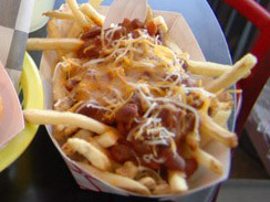 Order Steve's Chili Cheese Fries food online from Steve's Snappin Dogs store, Denver on bringmethat.com