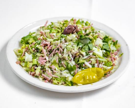 Order The Chopped Salad (Salami) food online from Emilio's Trattoria store, Los Angeles on bringmethat.com