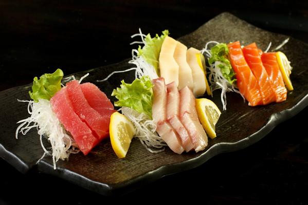 Order 12 Piece Sashimi Combo food online from Dj Sushi store, San Francisco on bringmethat.com