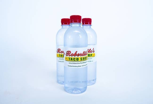Order RTS Bottled Water food online from Robertito's Taco Shop store, Fresno on bringmethat.com