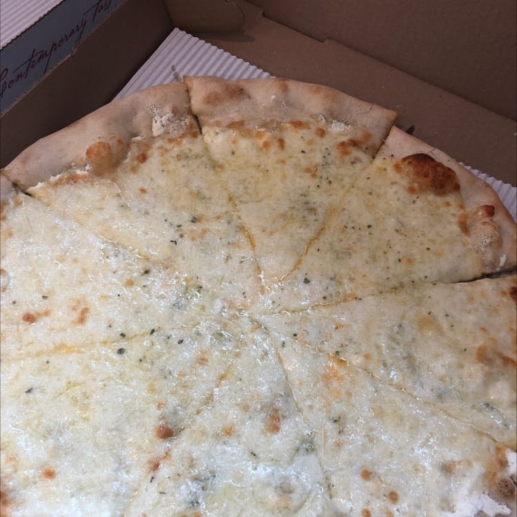 Order Bianca Pizza - Small 12” food online from Papa Luigi Elmer store, Elmer on bringmethat.com