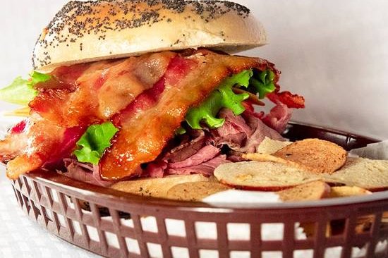 Order Roast Beef ＆ Cheddar food online from Nyc Bagel & Sandwich Shop store, Colleyville on bringmethat.com