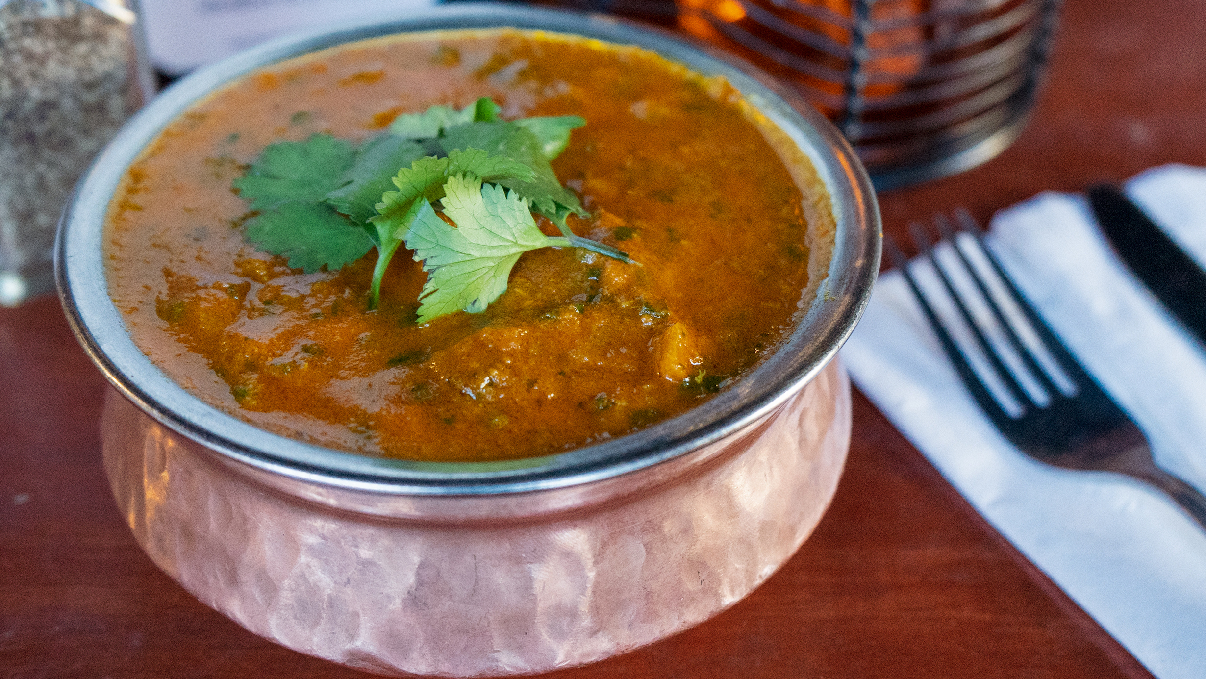 Order Chicken Curry food online from Little India Restaurant store, Denver on bringmethat.com