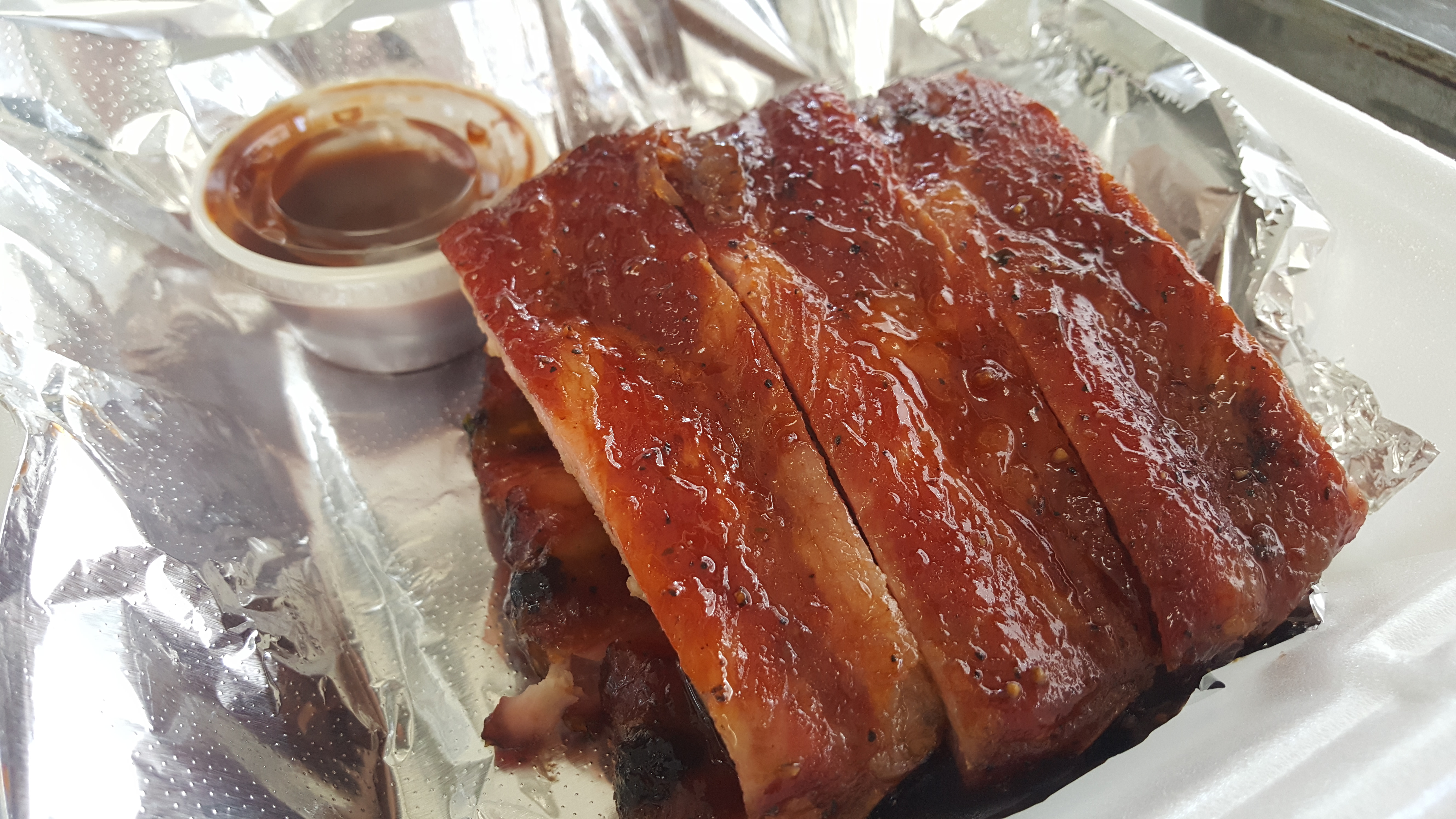 Order Ribs food online from Bodacious Pig Barbecue store, Eagle on bringmethat.com