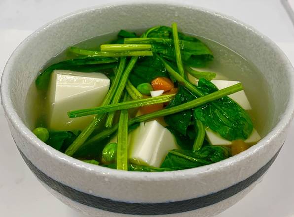 Order Spinach Tofu Soup food online from Mandarin House store, San Francisco on bringmethat.com