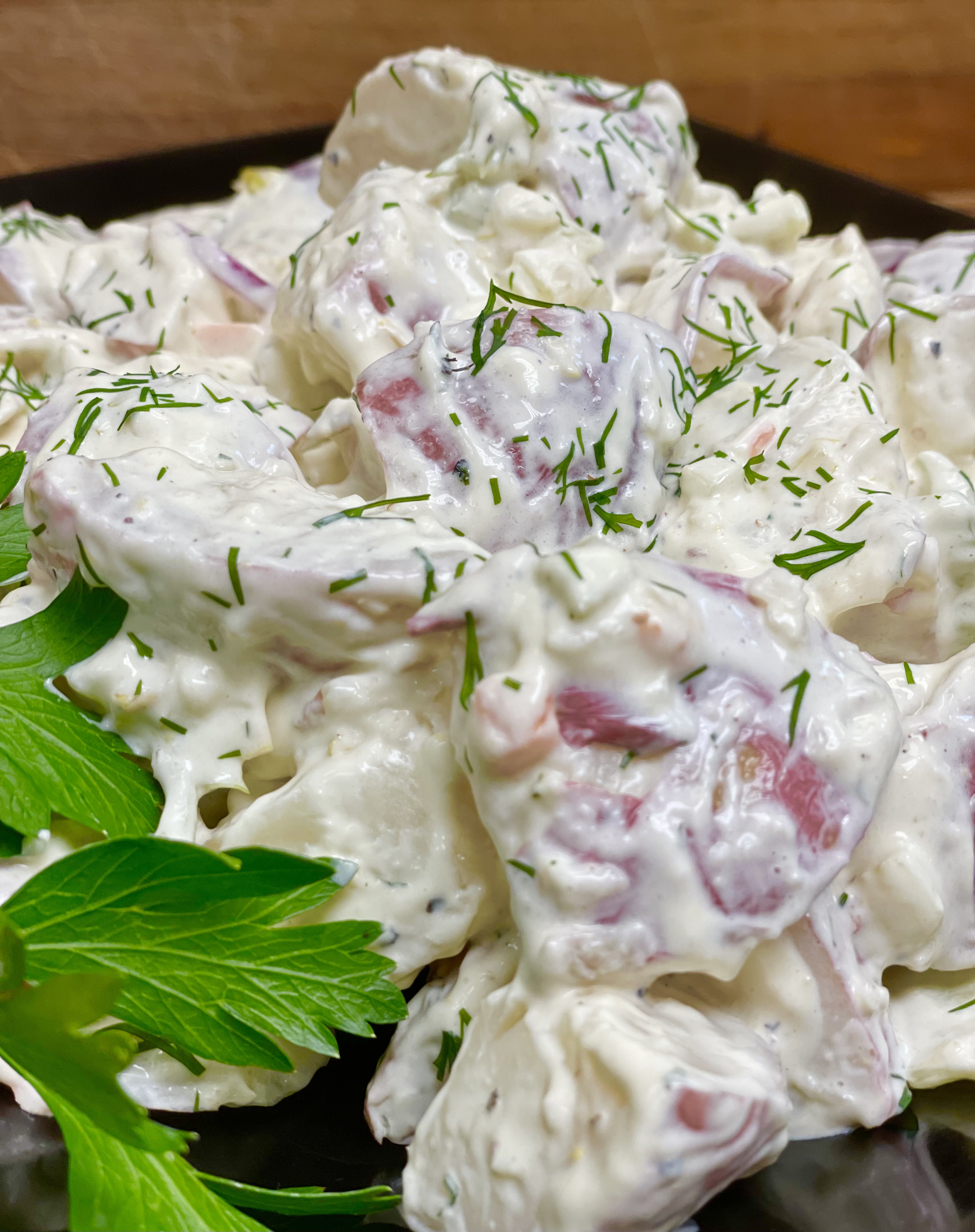 Order Homemade Red Potato Dill Salad food online from Pastosa's store, Staten Island on bringmethat.com