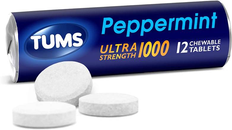 Order Tums Ultra, Peppermint food online from Trumbull Mobil store, Trumbull on bringmethat.com