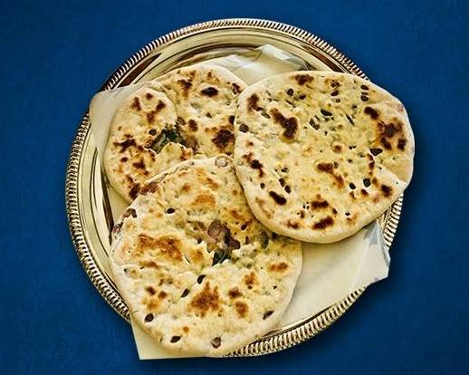 Order Onion Kulcha food online from Indian Vegan Experiment store, Denville, on bringmethat.com