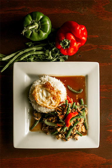 Order Holy Hot Basil food online from Yes Siam Thai Cafe And Bar store, Seattle on bringmethat.com