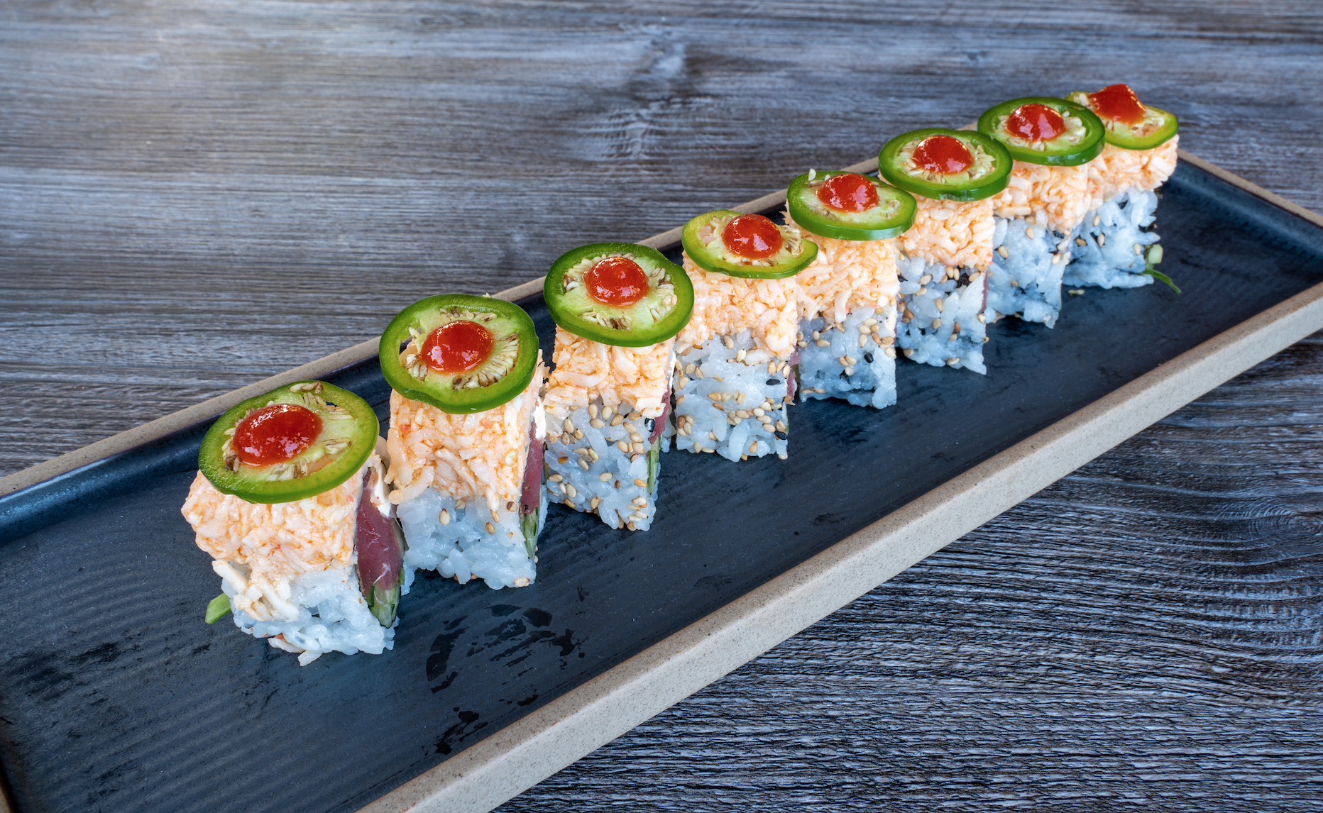 Order Spicy Girl Roll food online from Seksun Sushi store, Chandler on bringmethat.com