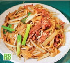 Order R8. Beef Chow Fun food online from Zen Noodles store, Naperville on bringmethat.com